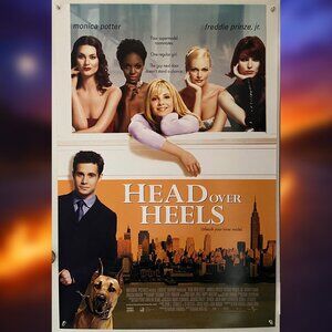 HEAD OVER HEELS (2001) - ORIGINAL DOUBLE SIDED MOVIE POSTER